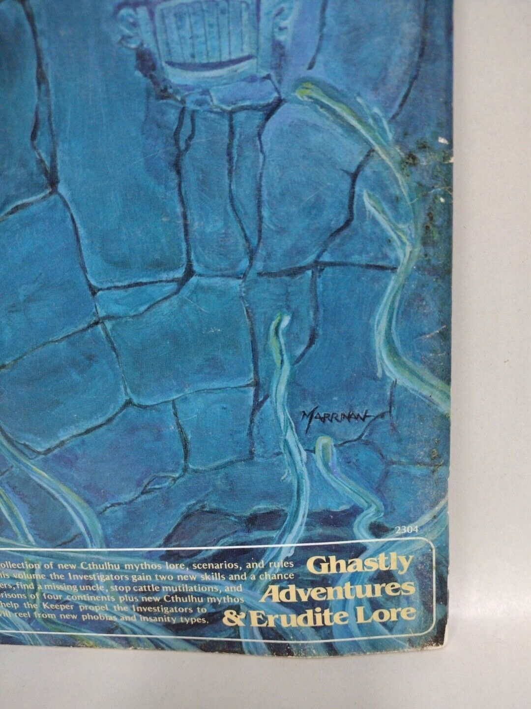 Cthulhu Companion Ghastly Adventures & Erudite Lore for Call of Cthulhu 1983 G