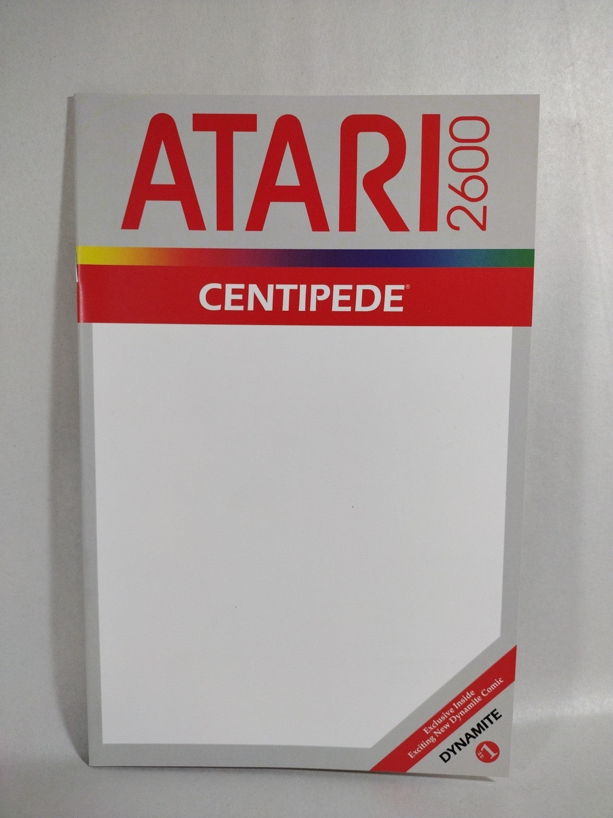 Centipede #1 (2017) Atari 2600 Dynamite Blank Sketch Cover Variant Comic New NM