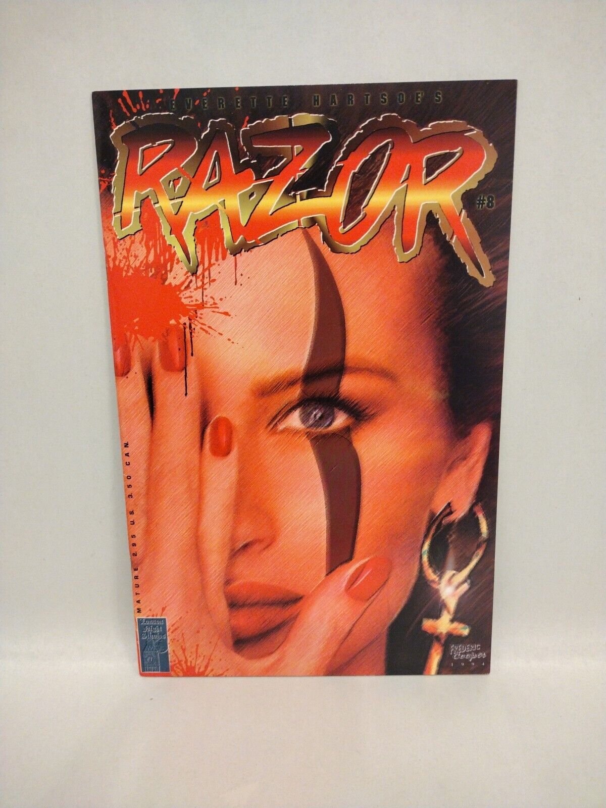 Razor (1994) London Night Studios #6 7 8 9 10 Comic Lot Set VF-NM