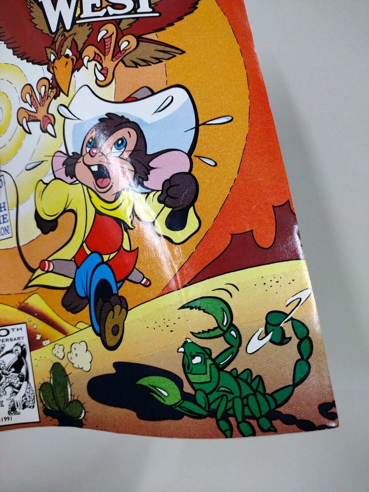 An American Tail Fievel Goes West (1992) Complete Marvel Comic Set #1 2 3 VF