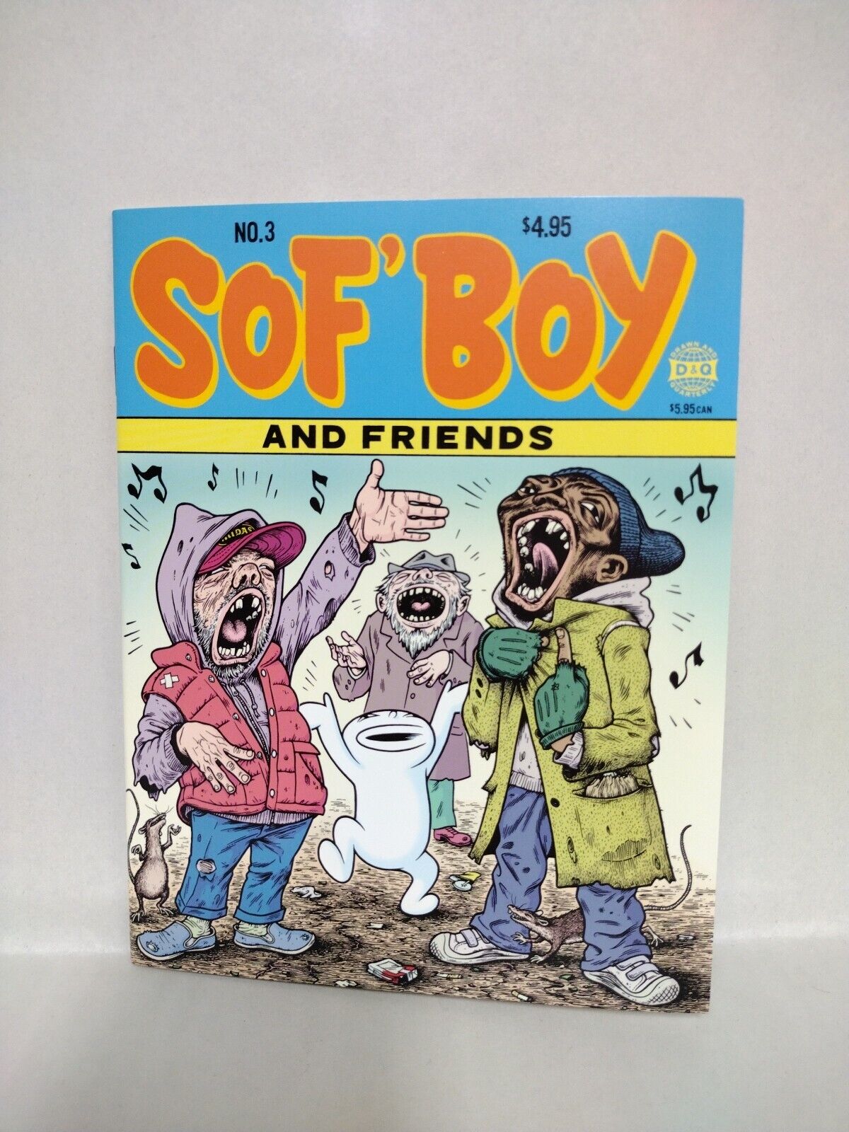 Sof Boy + Friends Econo Combo #1-2 + #3 (2000) D&Q Comic Lot Set Archer Prewitt