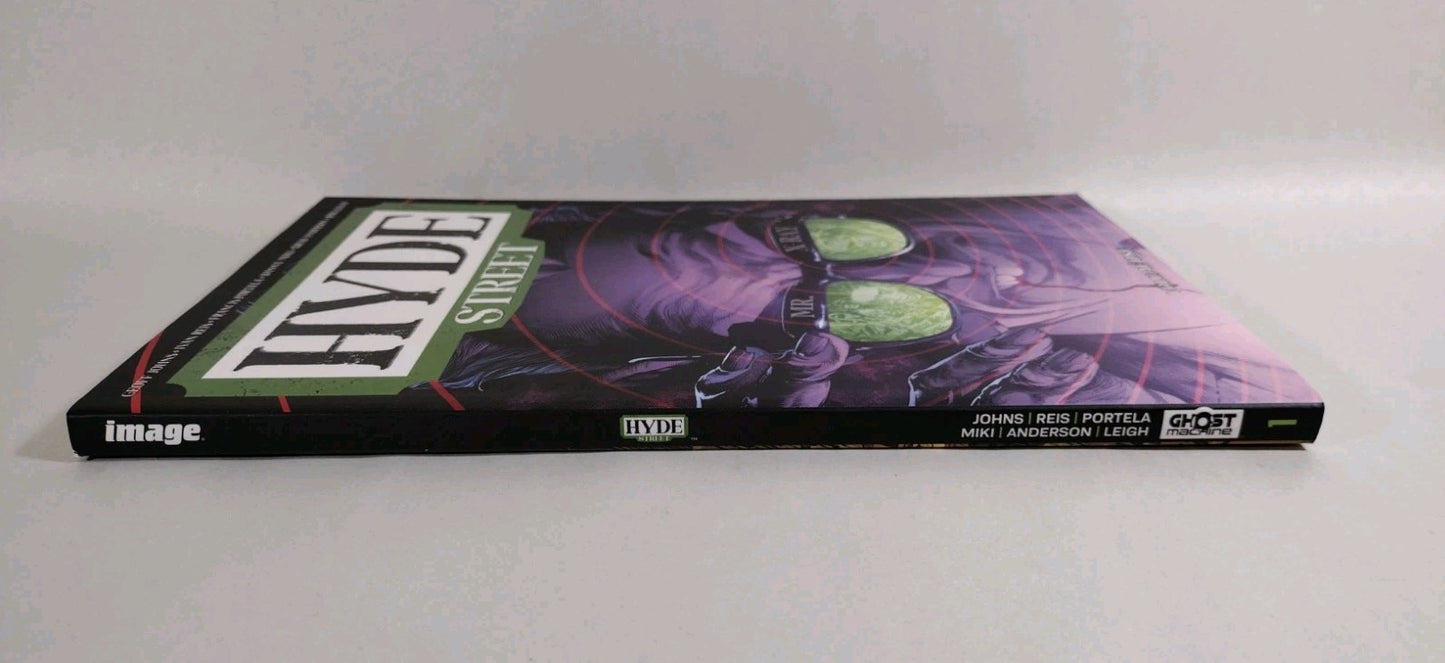 Hyde Street Vol 1 (2025) Image Comic Ghost Machine Geoff Johns Ivan Reis TPB New