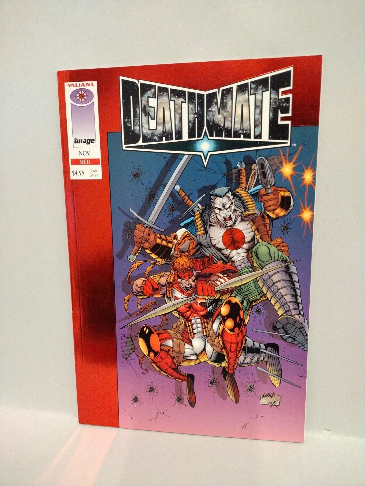 Deathmate (1993) Valiant Image Comic Lot Set Yellow Red Blue Prologue Epilogue 