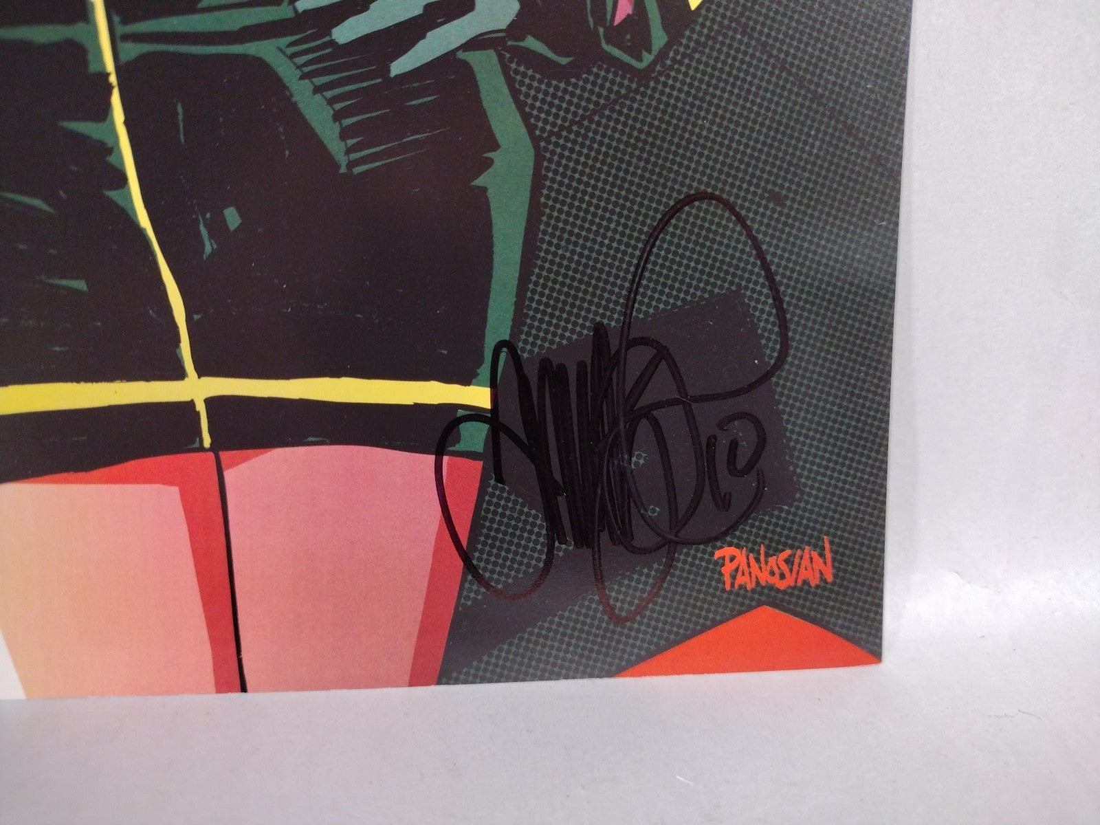 Jet City Comic Show 2010 Program Signed Tim Vigil Dan Panosian Cover Art