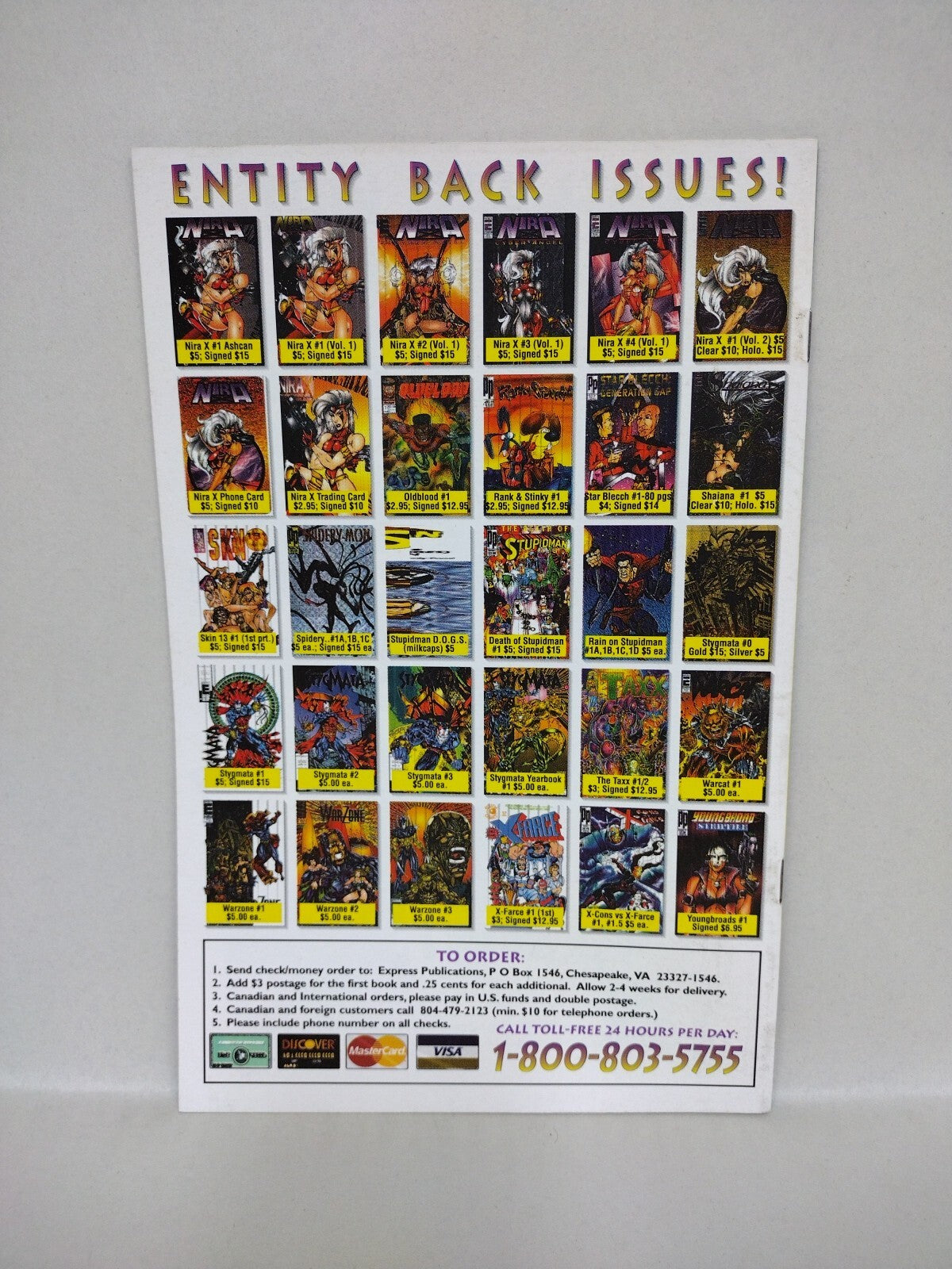 Aster Vol 2 (1995) Eternity Comic Lot #2 3 Last Celestial Knight VF-NM