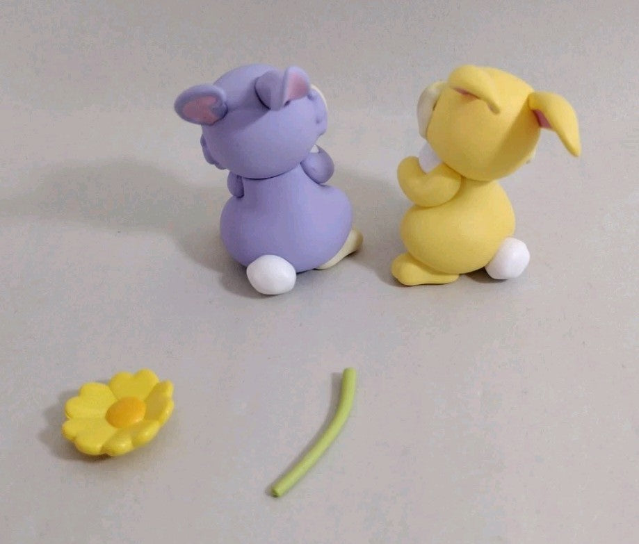 Disney Cupcake Miniso Blind Box 4" Thumper & Miss Bunny Figure