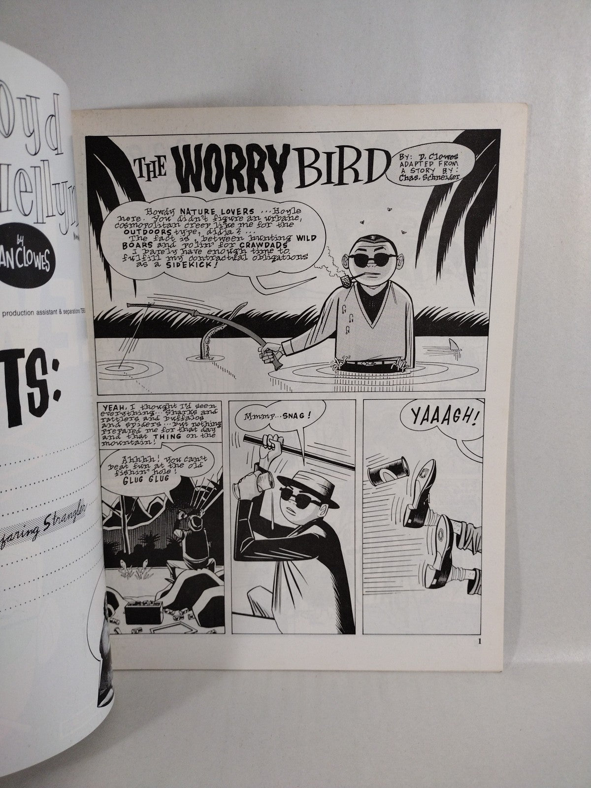 Lloyd Llewellyn (1986) #5 Daniel Clowes Fantagraphics Comic Magazine 1st Print 