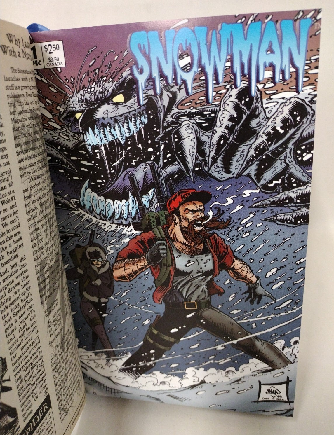 Matt Martin's Snowman (1995-1999) Omnibus ARG Custom Bound Horror Comics HC New