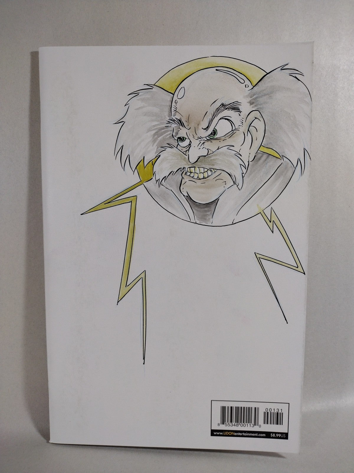 MegaMan Mastermix #1 (2018) Udon Capcom Sketch Cover Comic W Original DCastr Art