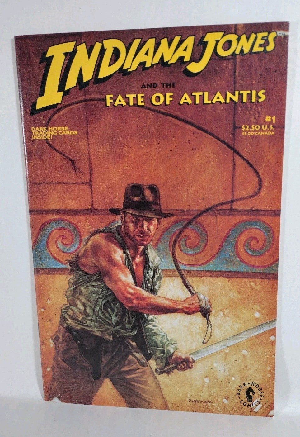 Indiana Jones & The Fate of Atlantis (1991) Complete Dark Horse Comic Lot  #1-4