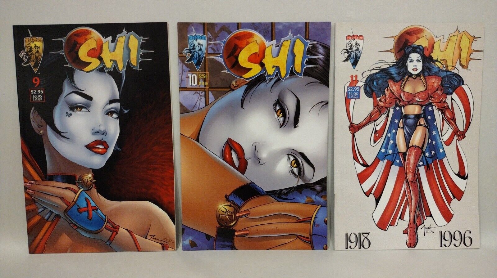 Shi (1994) Complete Crusade Comic 26 pc Lot Set Way Of Warrior #1-12 +Crossovers