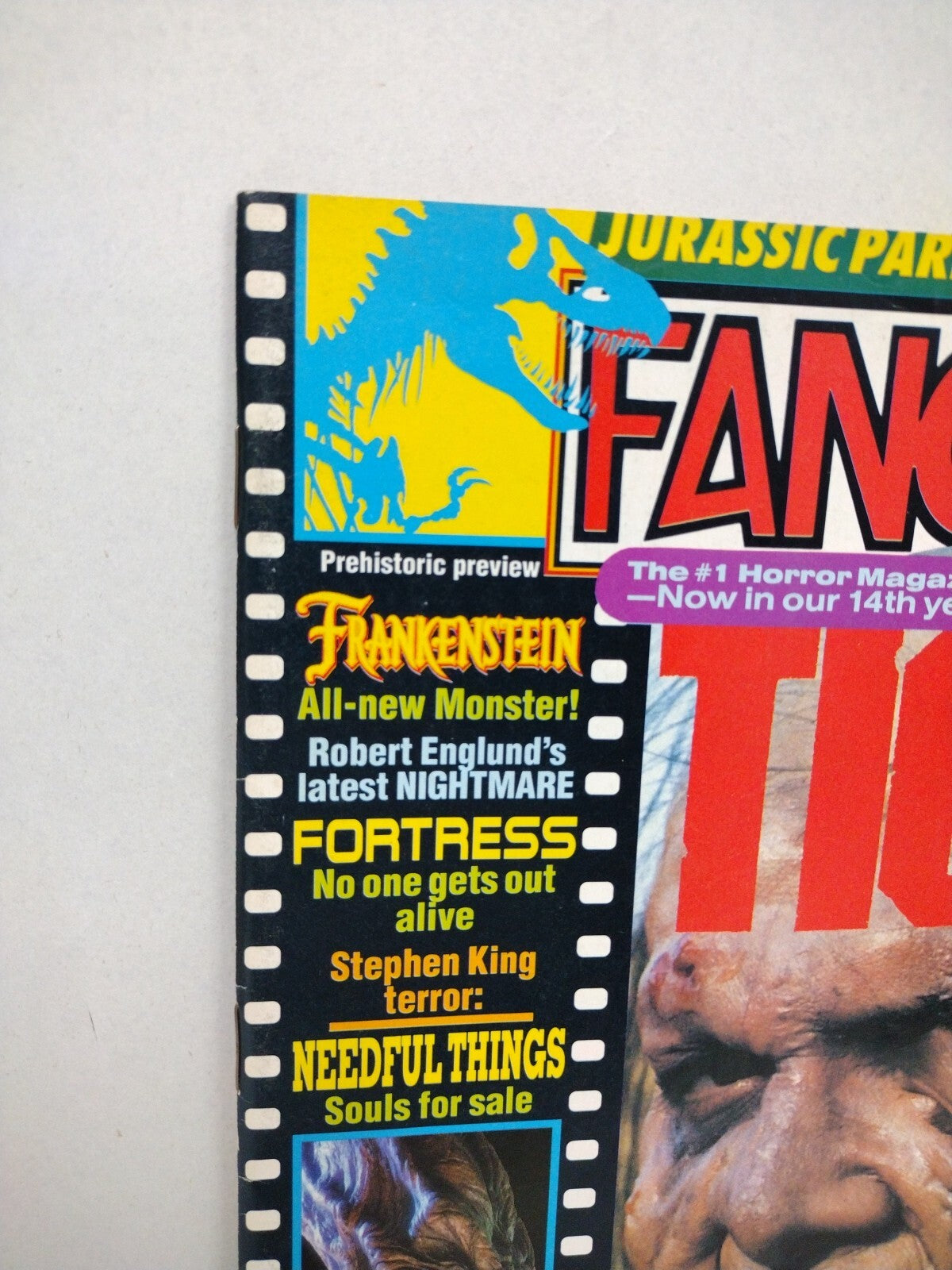 FANGORIA Magazine 123 (1993) Stephen King Tommy Knockers Needful Things Ticks VF