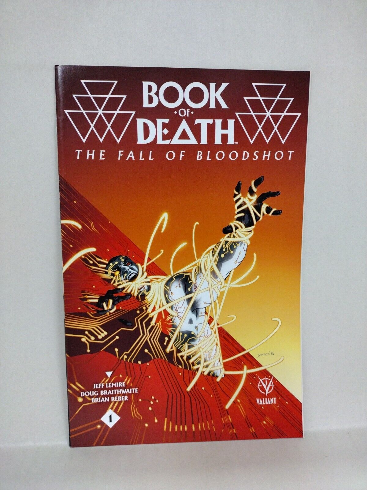 Book Of Death (2015) Complete Valiant Comic Set #1-4 + Fall Of X-O Bloodshot+