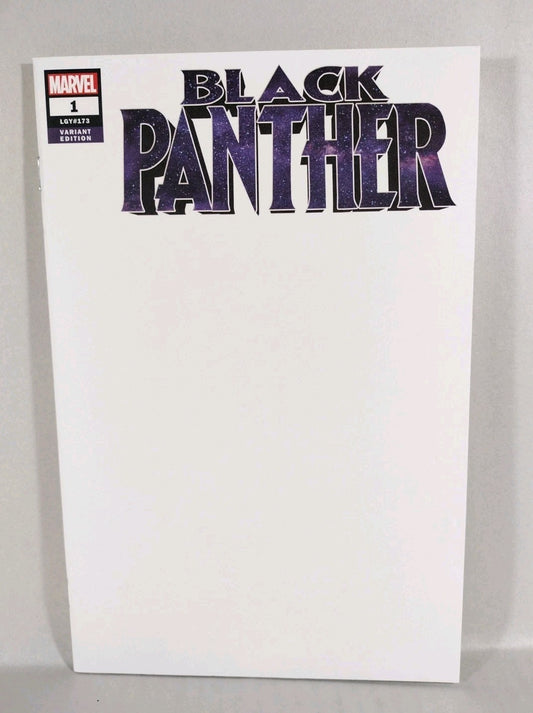 Black Panther #1 (2018) Marvel Blank Sketch Variant Cover Comic New NM