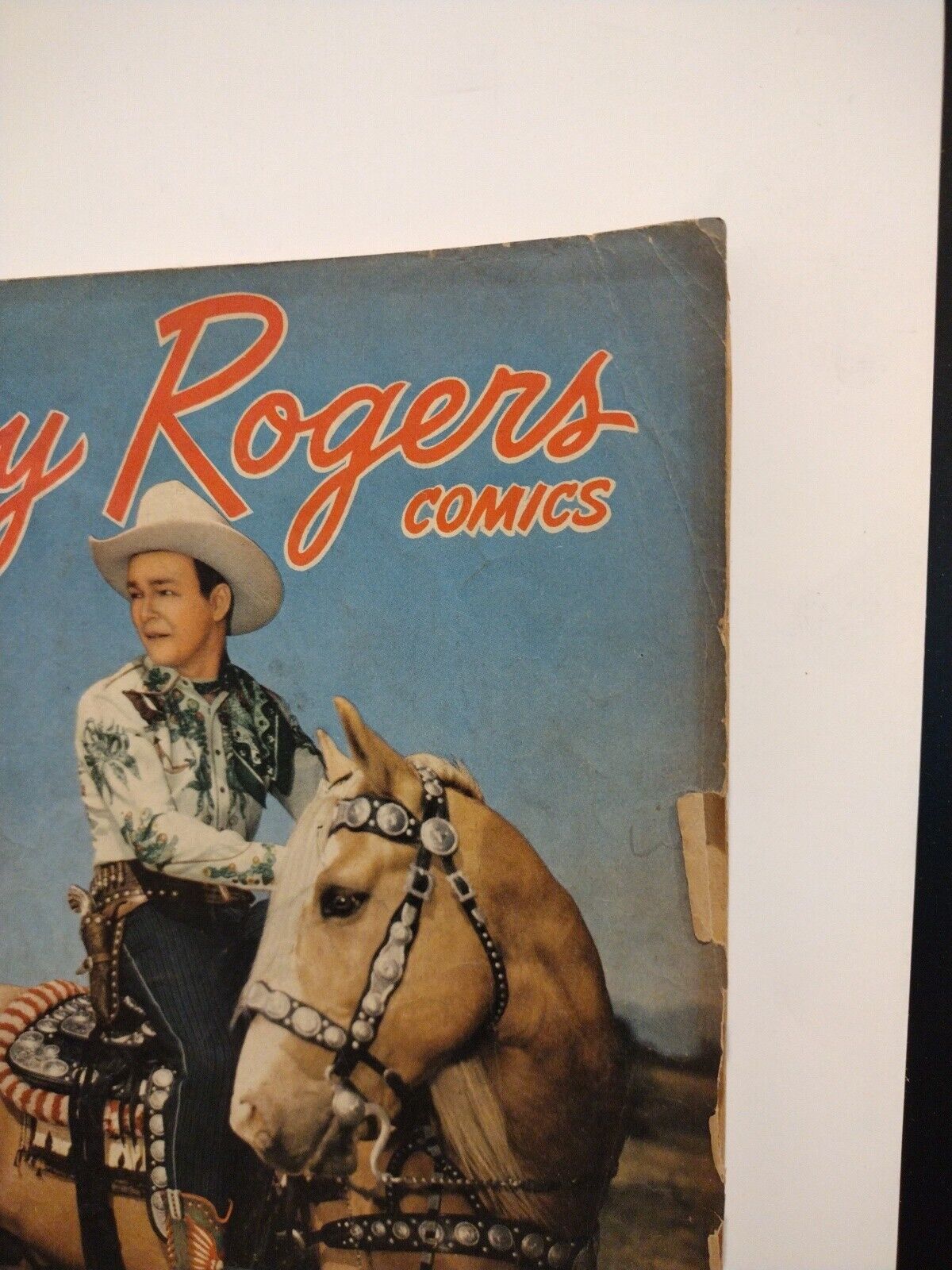 Dell Four Color #153 Roy Rogers (1947) Golden Age Western Comic 