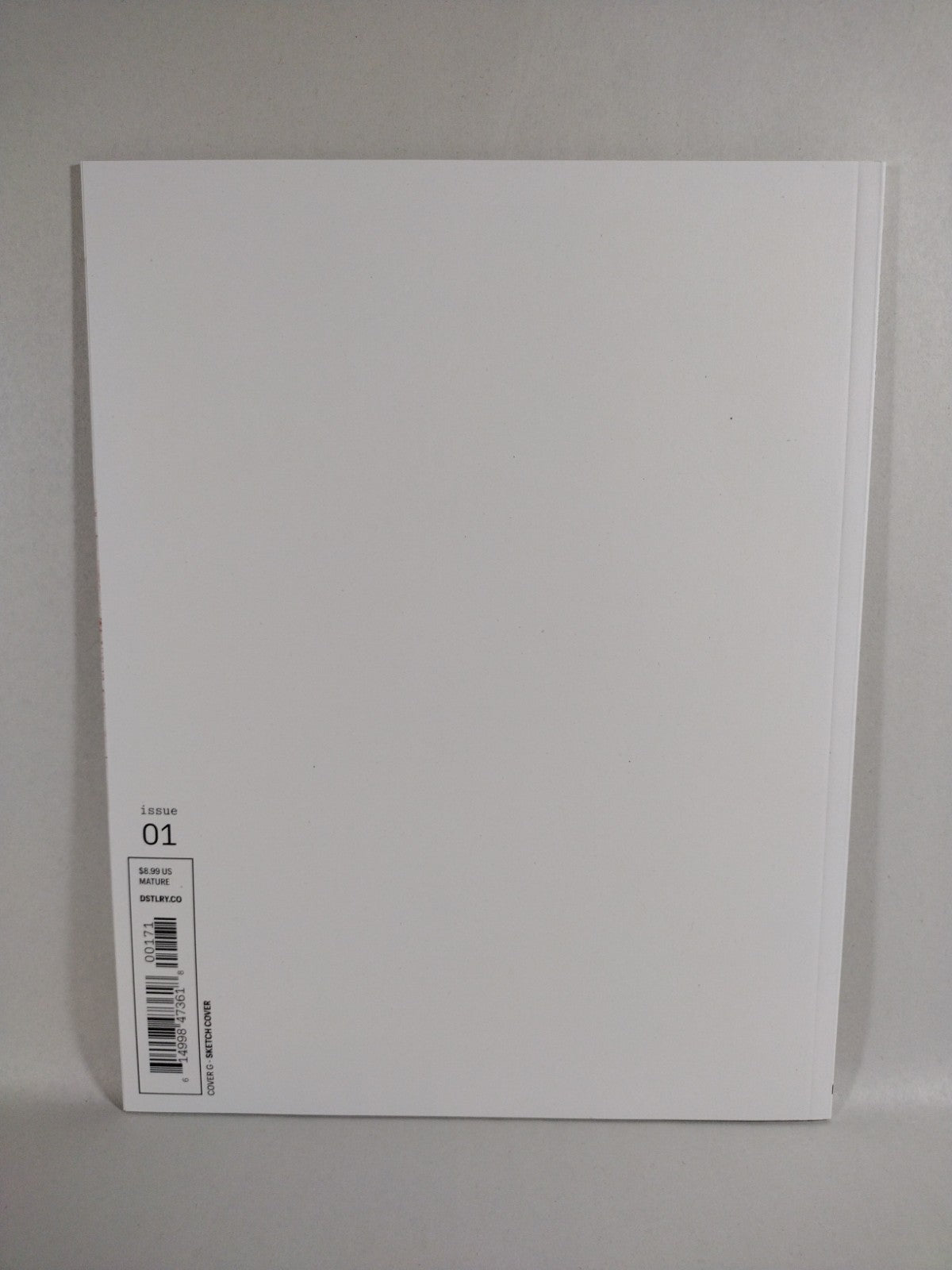 The City Beneath Her Feet #1 (2024) DSTLRY Blank Sketch Variant Cover New NM