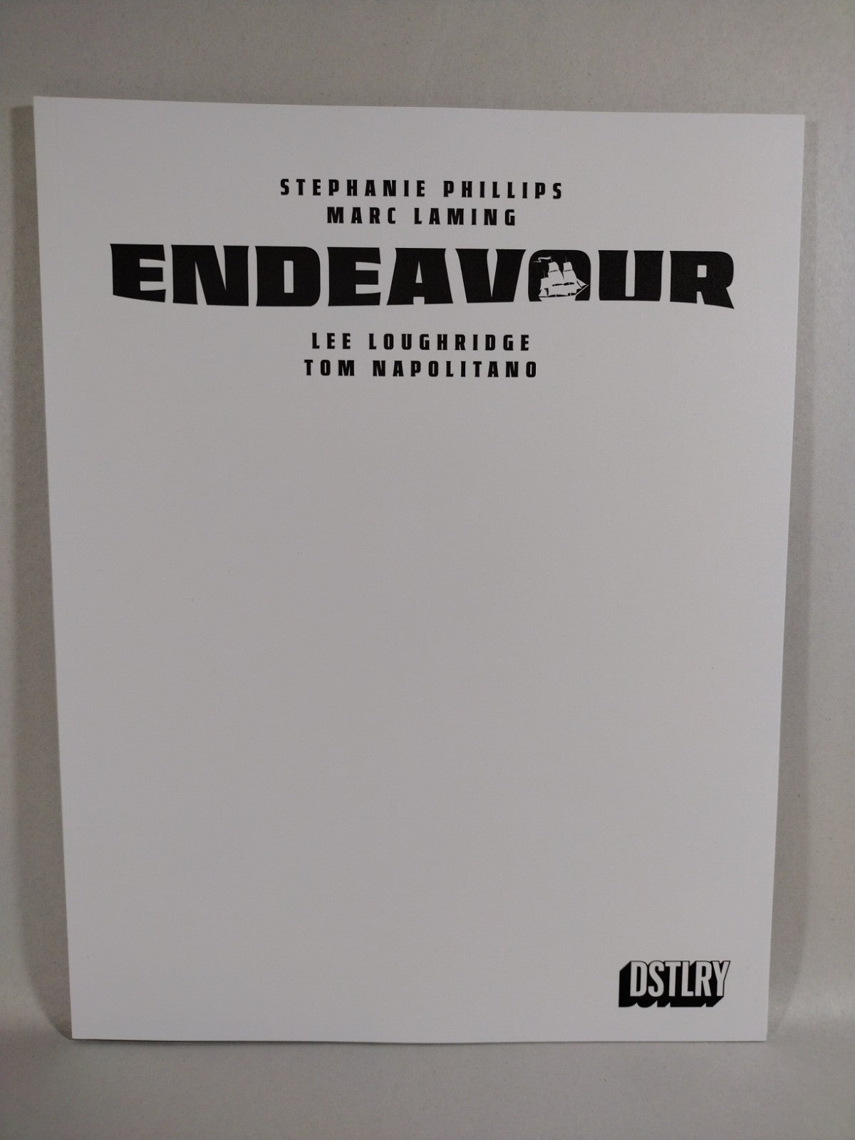 Endeavor #1 (2024) DSTLRY Blank Sketch Variant Cover New NM