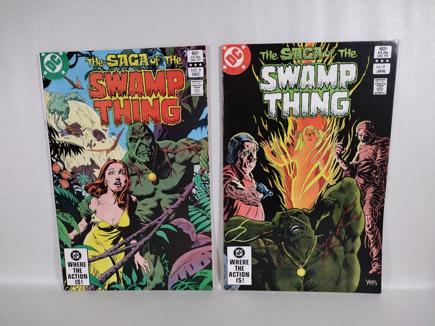 Saga Of The Swamp Thing (1982) DC Comic Lot 1 3-5 8-18 GD-VG