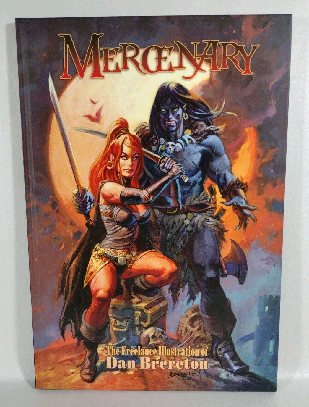 Mercenary Freelance Illustration of Dan Brereton (2016) HC Art Book New Big WOW