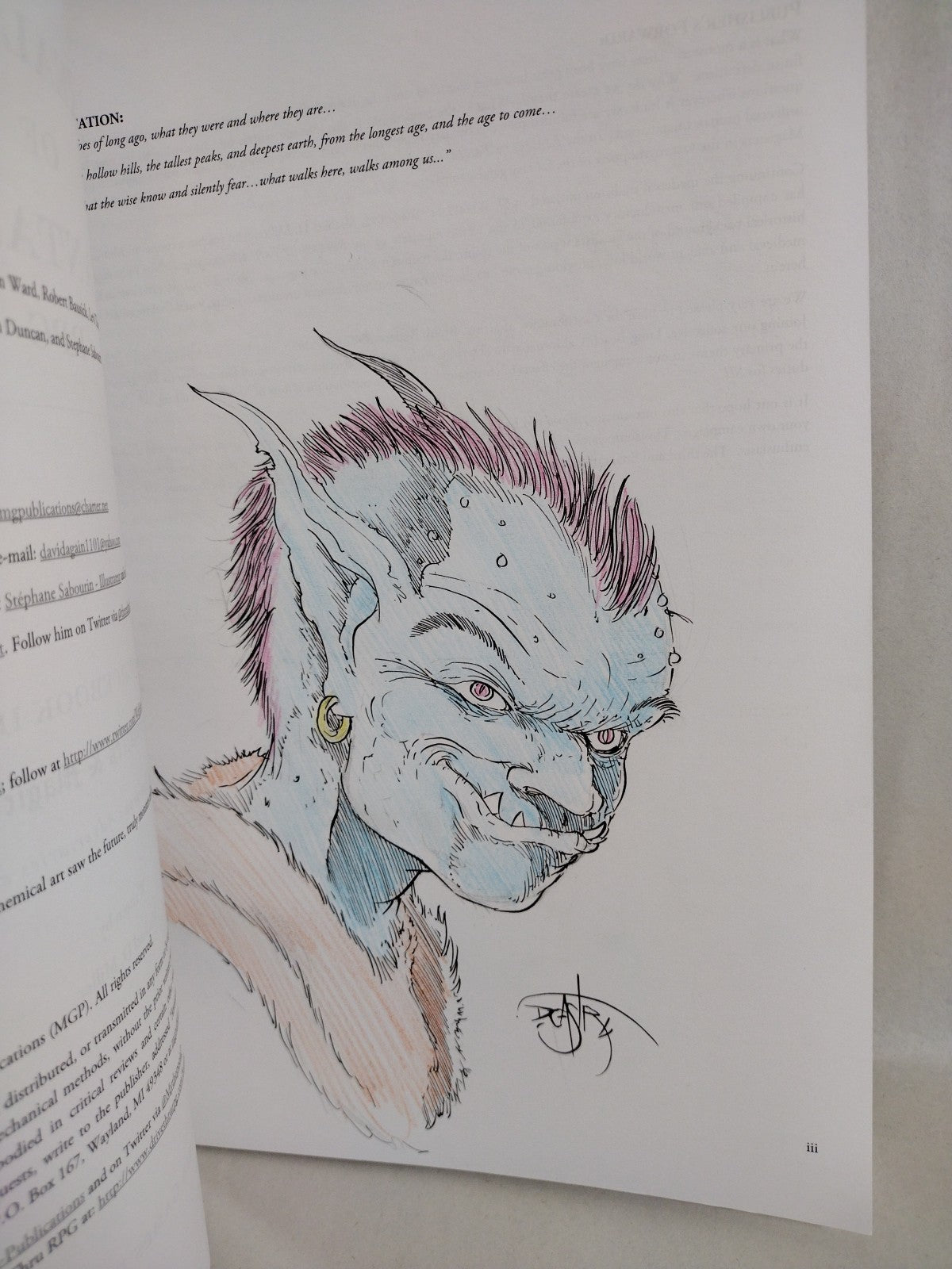 Realms Of Fantasy Monsters & Magic 2015 Sourcebook II w Original Art Mythopoeia