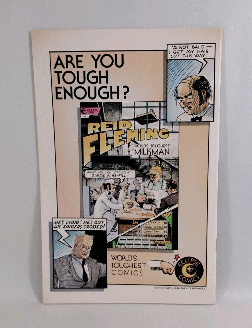 Adolescent Radioactive Blackbelt Hamsters #6 (1987) Eclipse Comic Sam Kieth