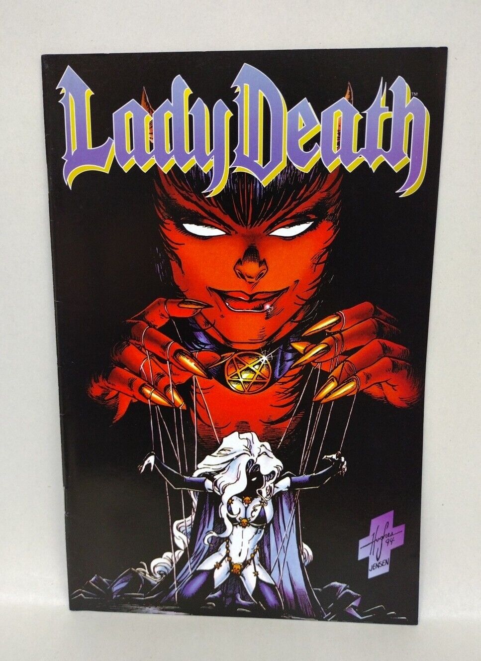 Lady Death Between Heaven & Hell (1995) Complete Chaos Comic Set Steven Hughes 