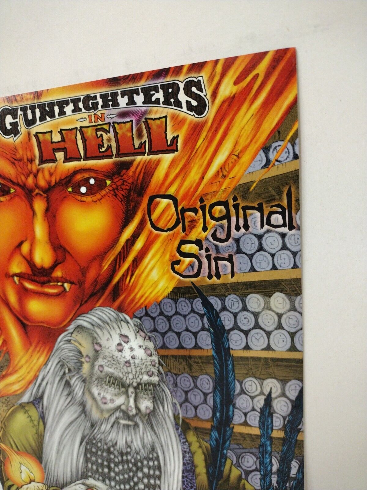 Gunfighters in Hell Original Sin #1 (2001) Broken Halo Comic Tim Joe Vigil NM