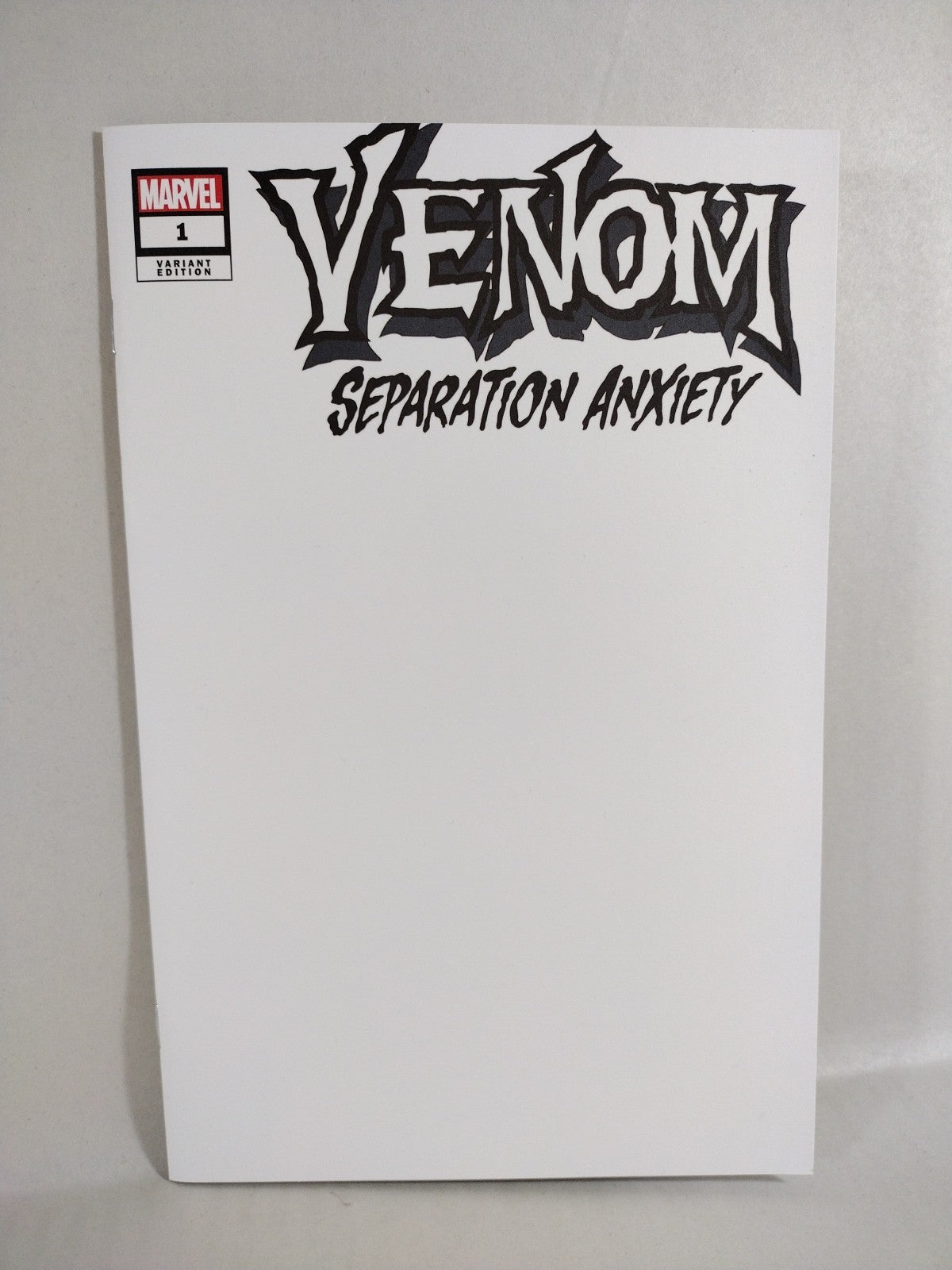 Venom Separation Anxiety #1 (2024) Marvel Blank Sketch Cover Variant New NM
