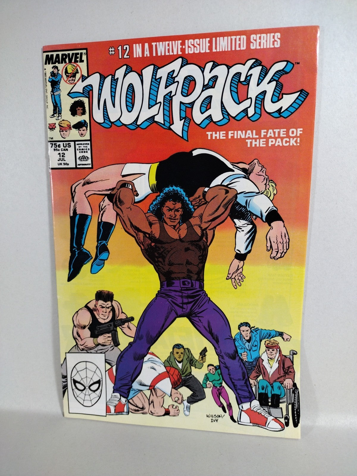 Wolfpack (1988) Marvel Comic Lot 2 3 5 6 7 8 9 10 11 Larry Hama Ron Wilson VF-NM