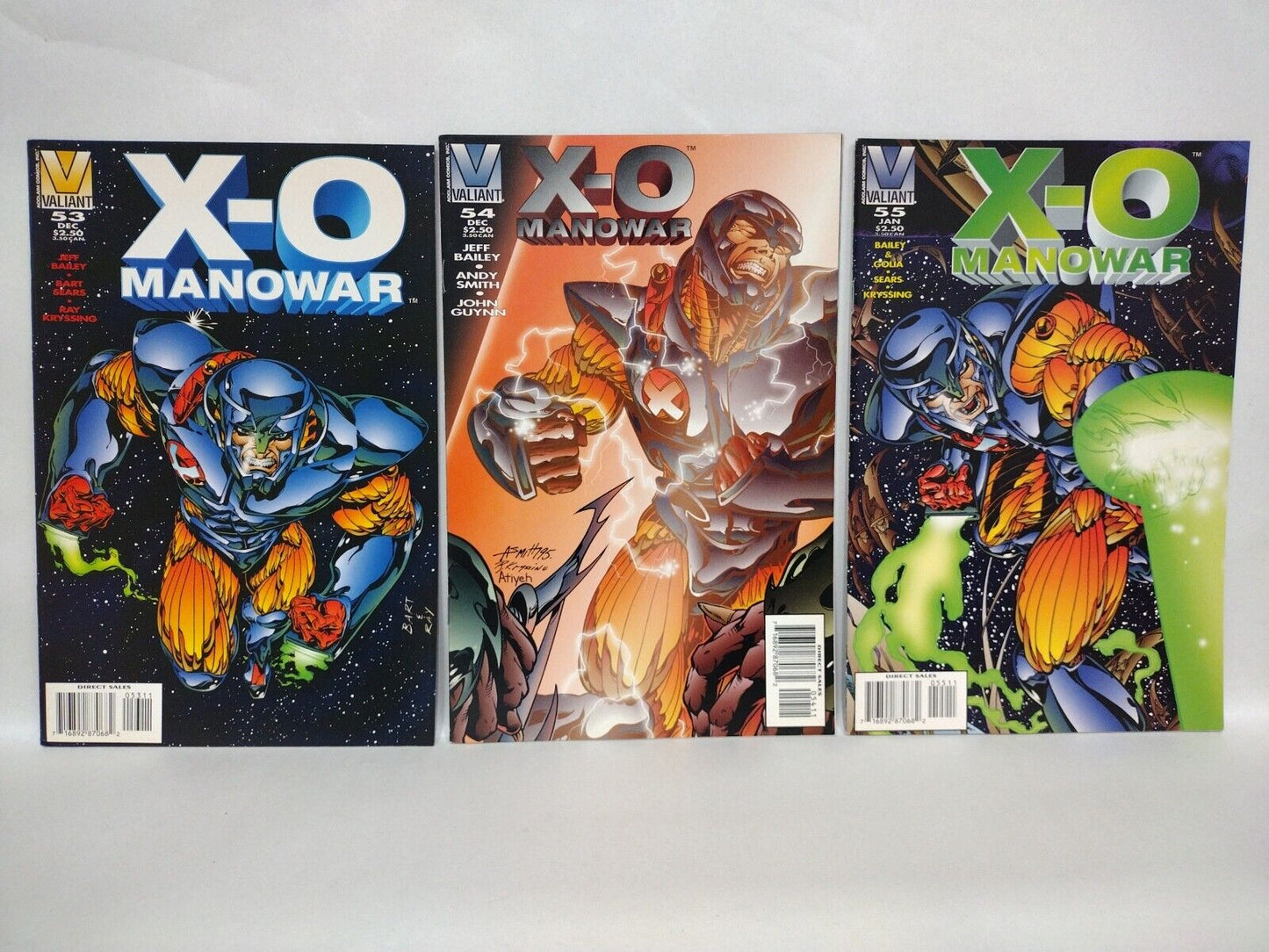 X-O Manowar (1992) Complete Valiant Comic Series #1-67 0 Yearbook Database 