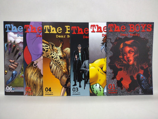 The Boys Dear Becky (2020) Dynamite Comic Garth Ennis Lot Set #1 2 3 4 5 6 NM 