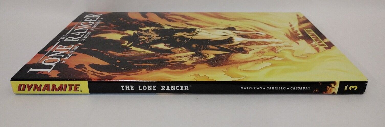 Lone Ranger Vol 3 Scorched Earth (2008) Dynamite HC Unread Brett Mathews 