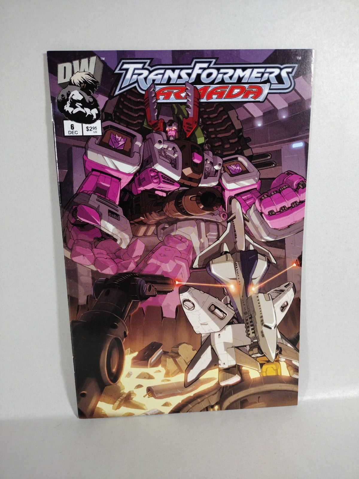 Transformers Armada (2002) DW Comic Lot #1 2 3 4 5 6 8 PREVIEW +Holo-Foil Var