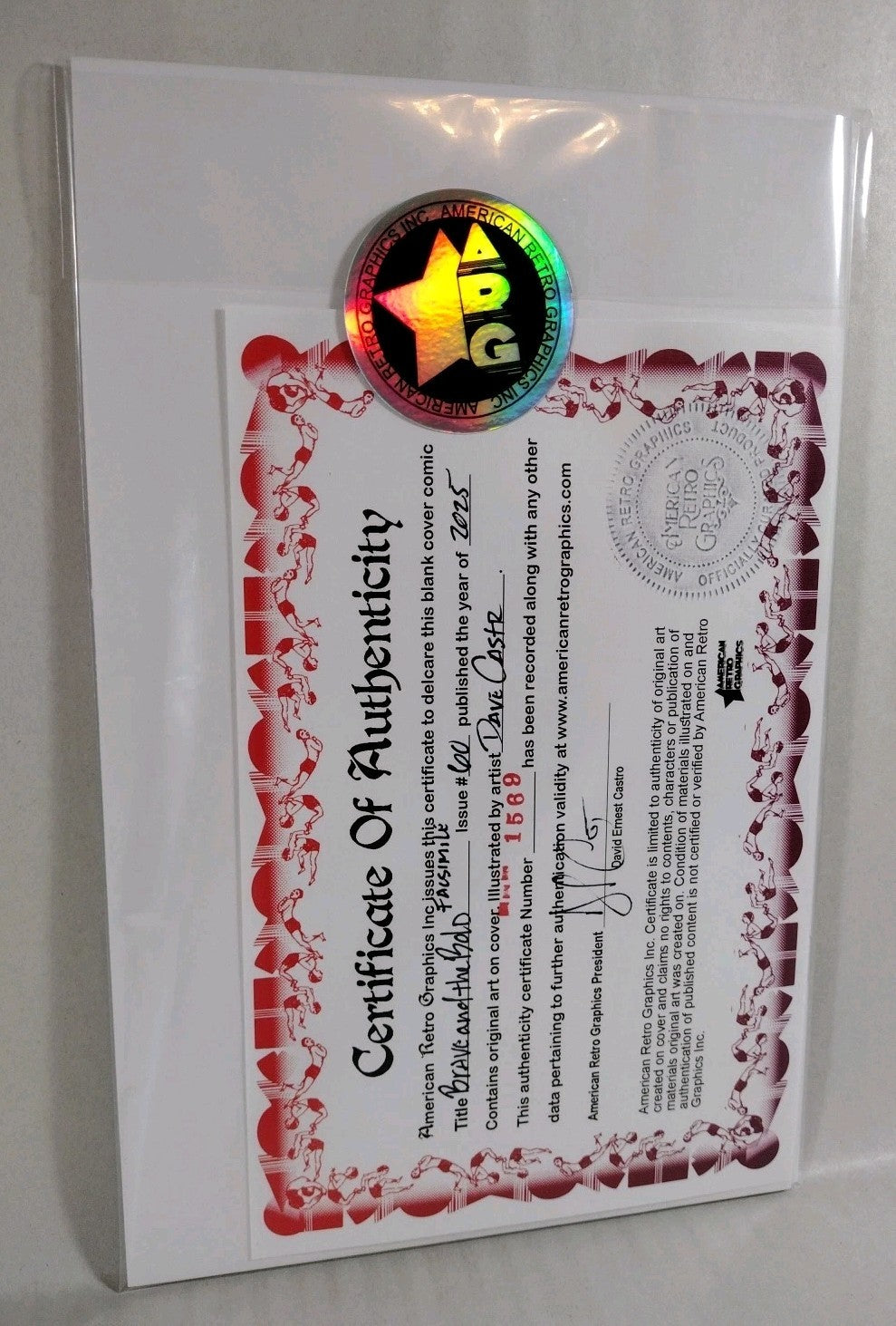 Brave And The Bold 60 DC 2025 Facsimile Edition Sketch Var W Original DCastr Art