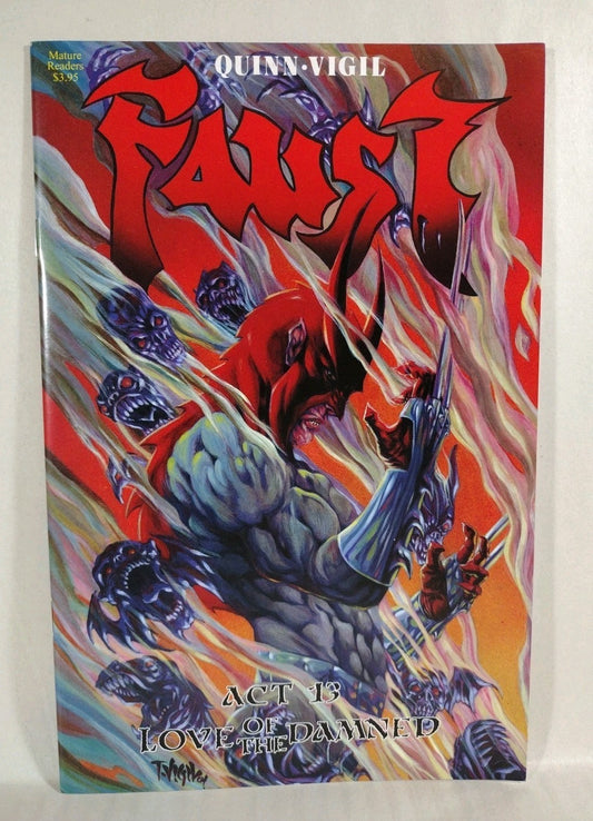 FAUST LOVE OF THE DAMNED Act 13 (2005) Rebel Studios 1st Print Tim Vigil NM