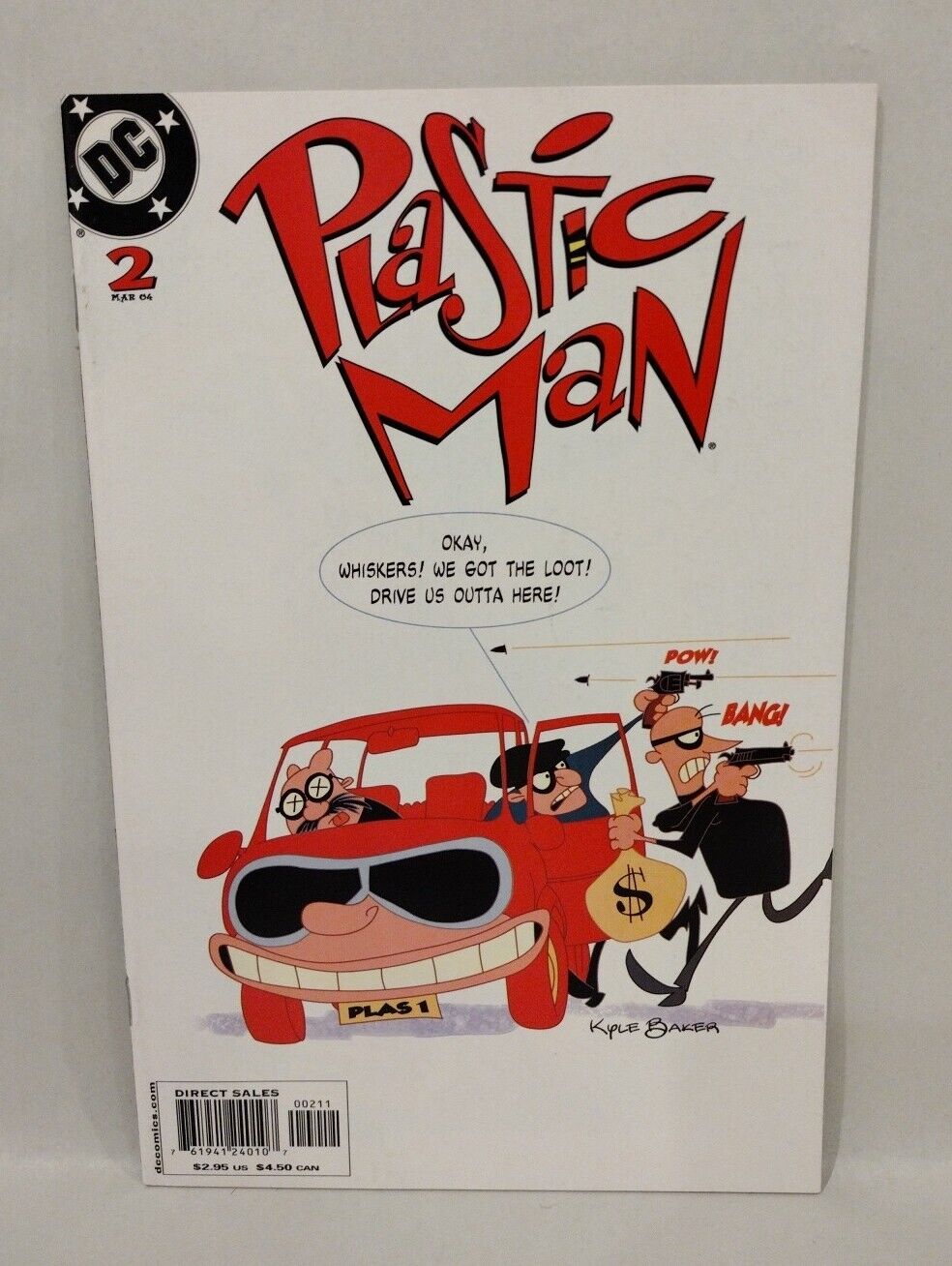 Plastic Man (2004) DC Comic Kyle Baker #1 2 3 4 5 6 VF-NM