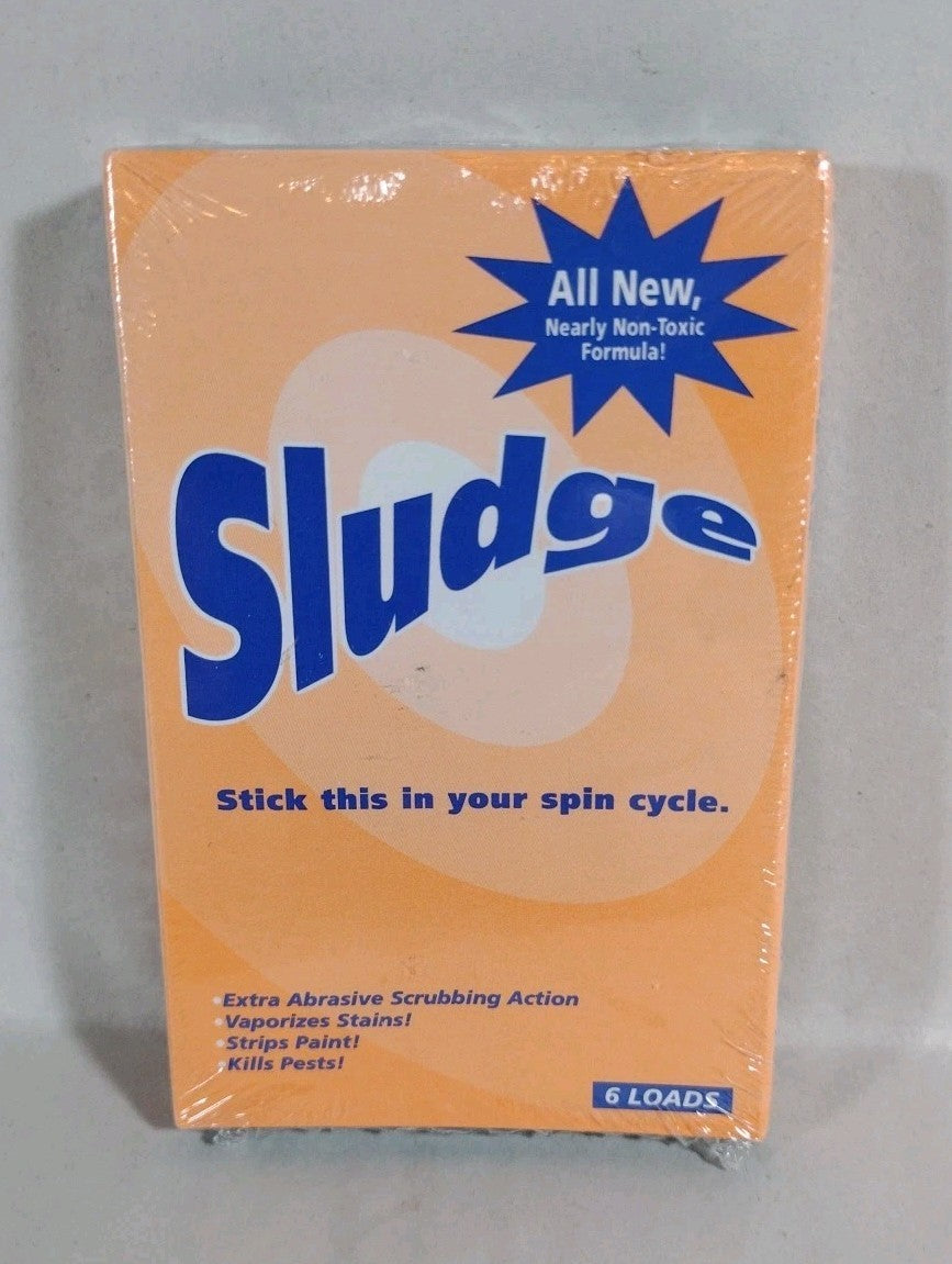 Sludge 1992 Geffen Promo Cassette Sealed Detergent Box Nirvana Live White Zombie