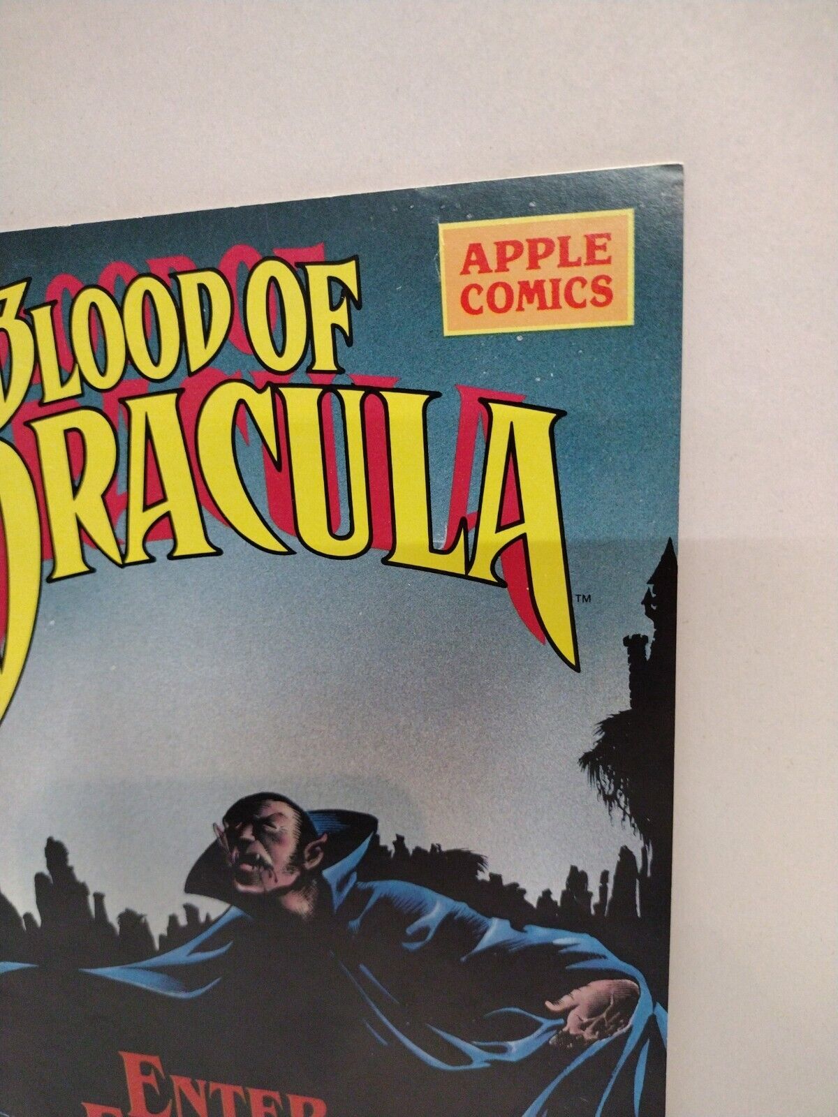 Blood of Dracula (1988) #3 Sam Kieth Cover Art Apple Comics