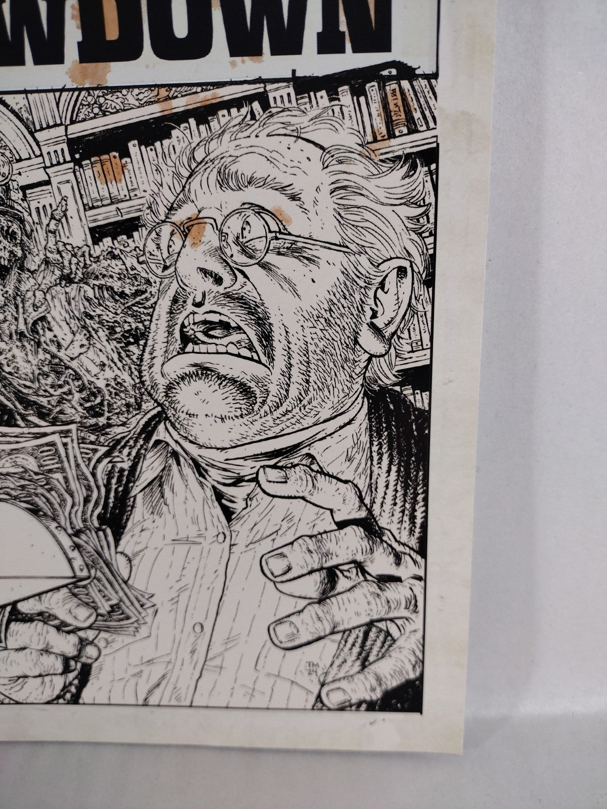 OUTLAW SHOWDOWN #1 2025 EC Horror Western Comic Variant CVR E 1:20 Tony Moore NM