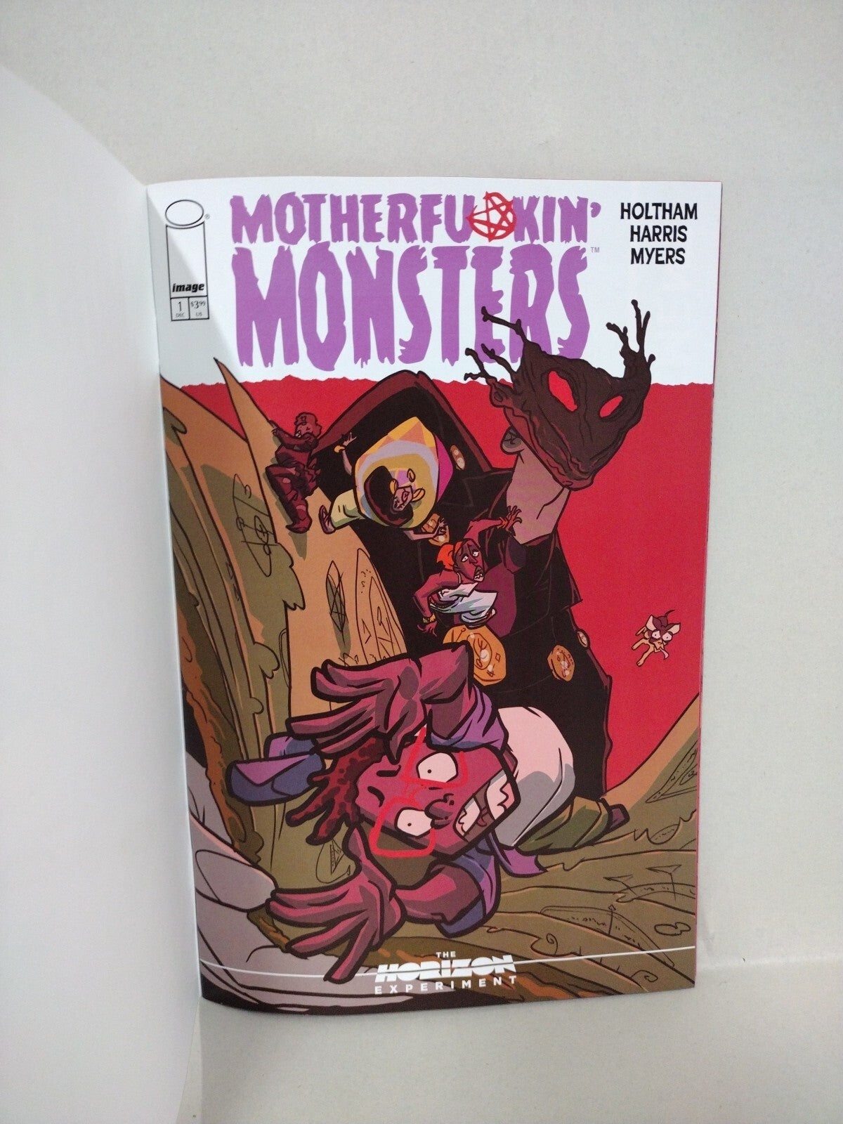 Mother Fu*kin Monsters #1 Image Comic Sketch Variant W Original DCastr Art