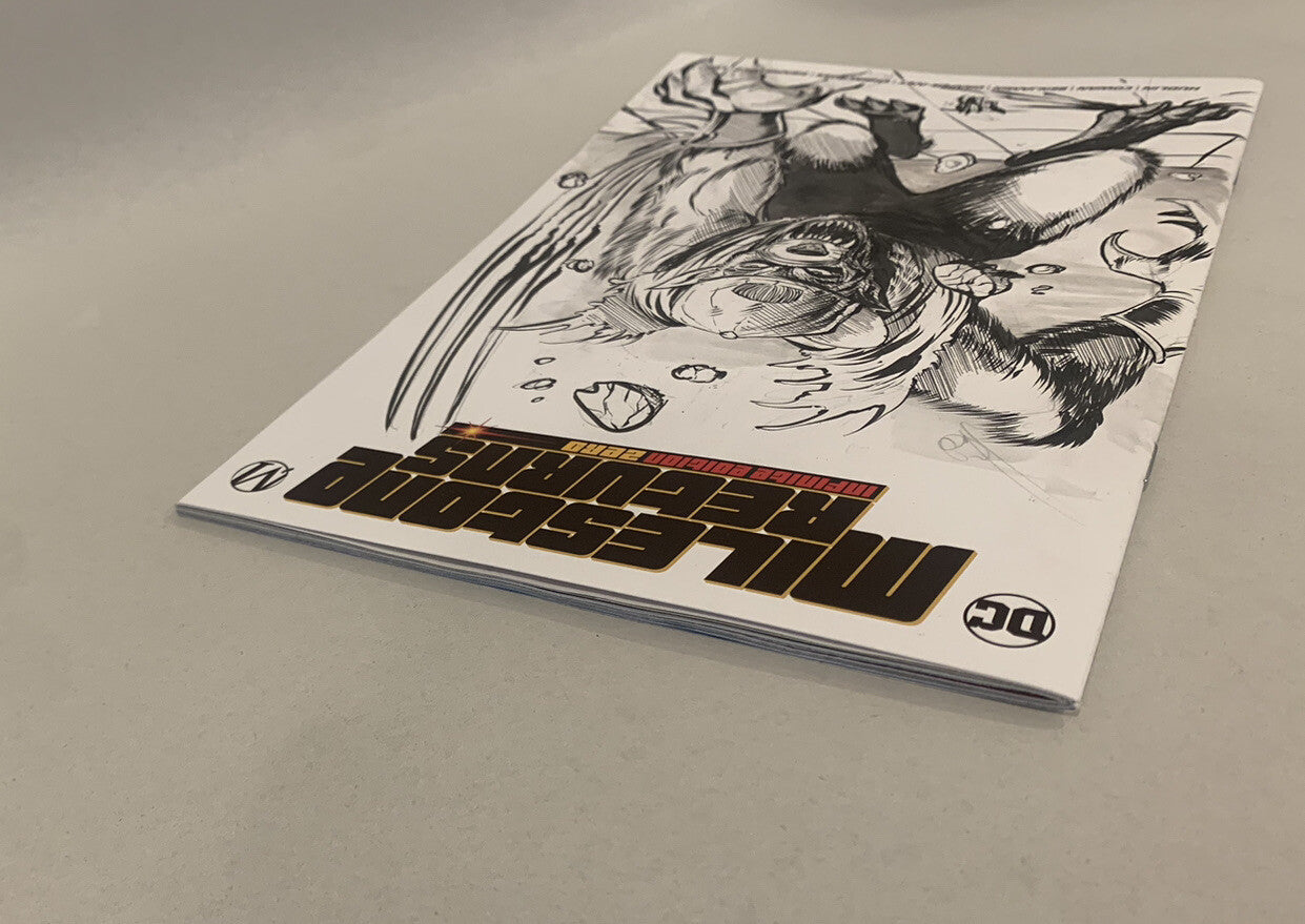 MILESTONE RETURNS INFINITE EDITION #1 Sketch Variant Cover W Original DCastr Art