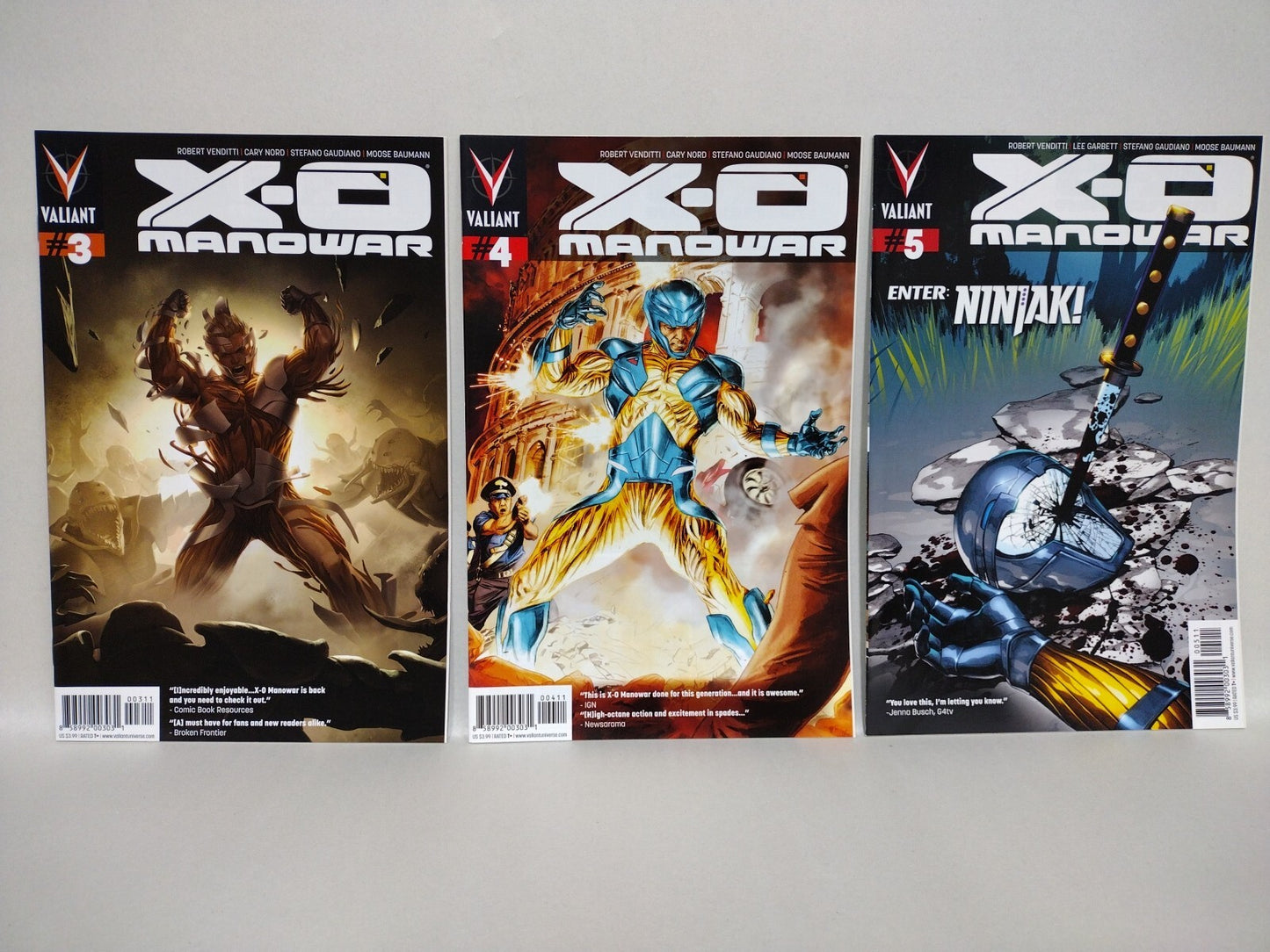 X-O Manowar (2012) Valiant Comic Lot Set #0 1-15 17-19 Robert Venditti