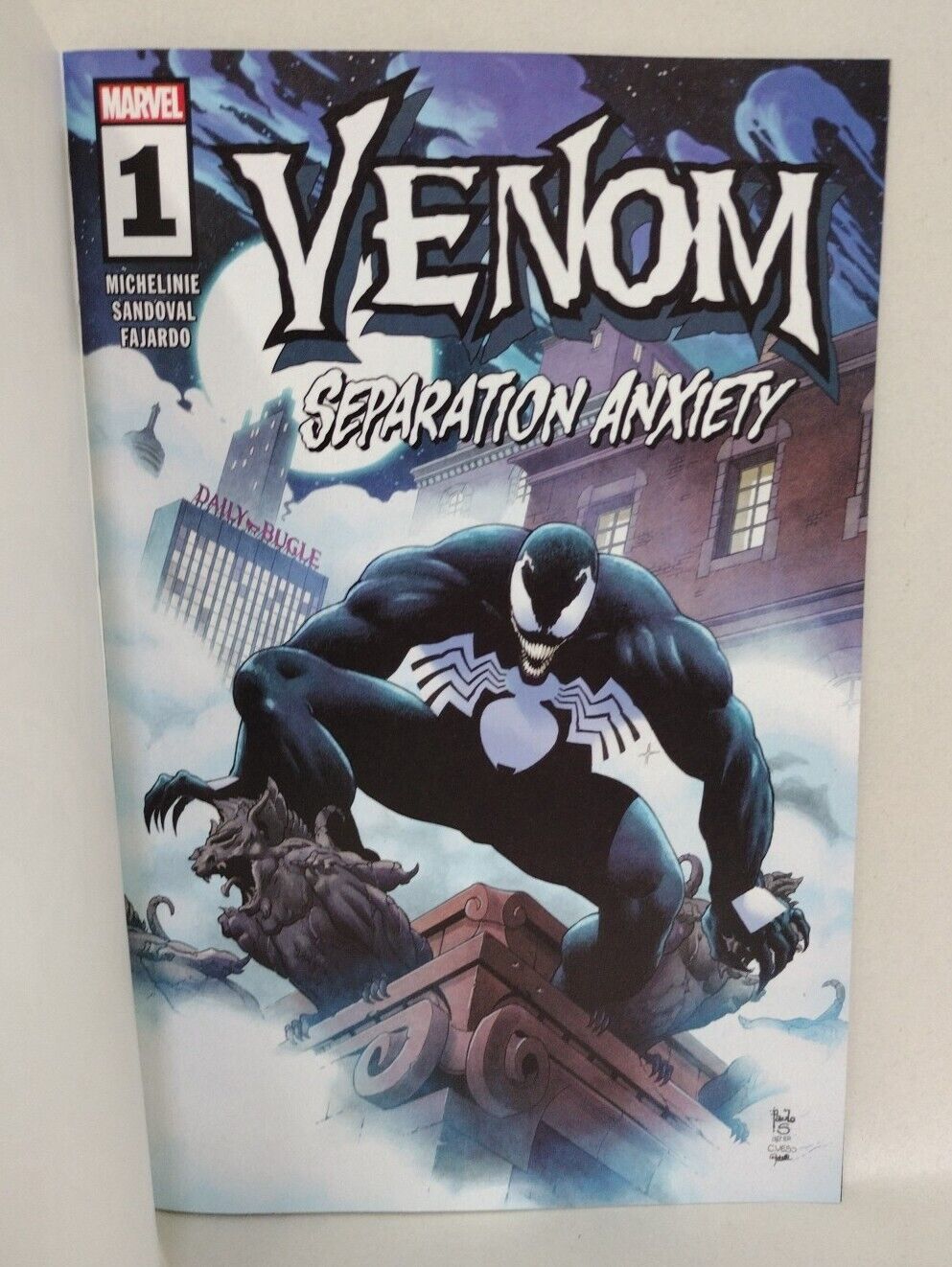 VENOM Separation Anxiety #1 (2024) Marvel Sketch Var W Original Dave Castr Art