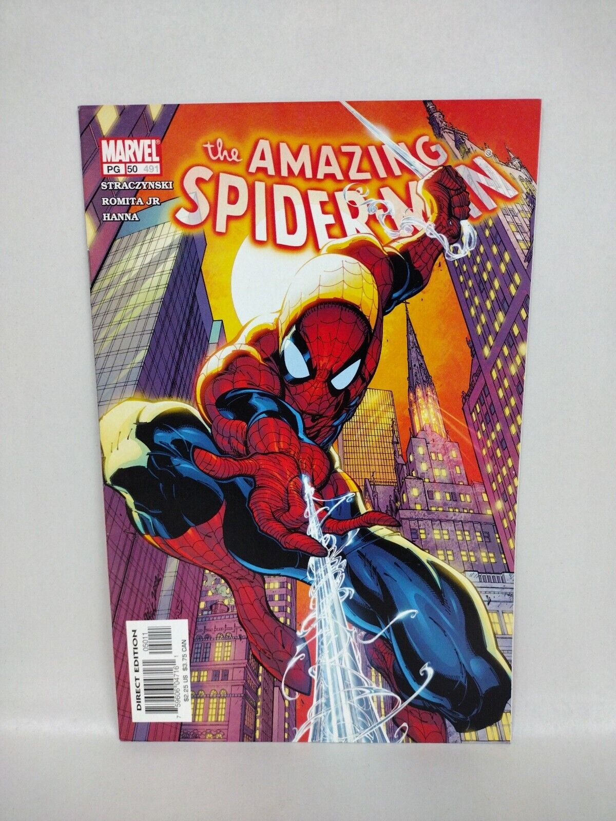 Amazing Spider-Man (2003) Marvel Comic Lot Set #50-58 J Scott Campbell Covers