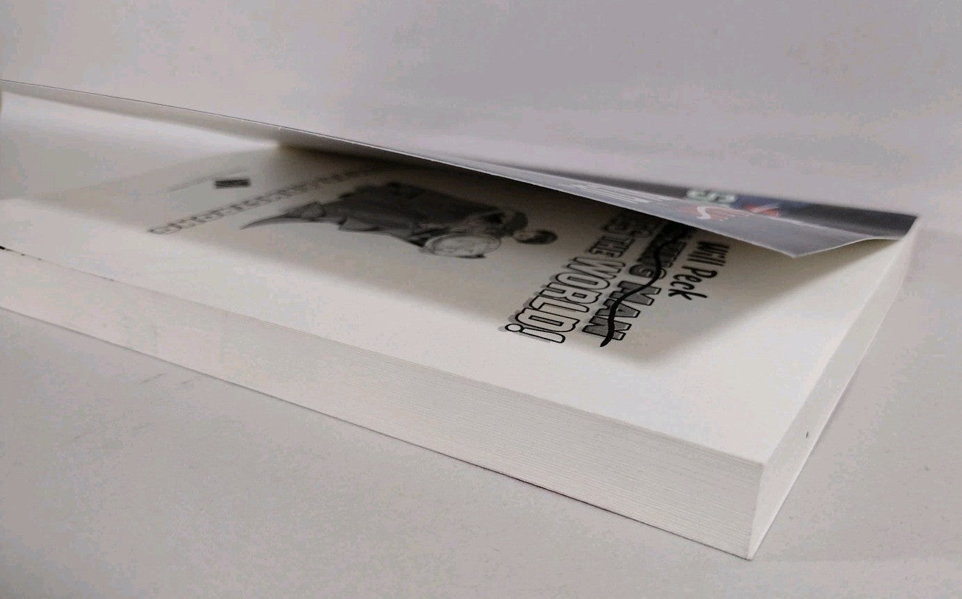 Will Peck Saves The World (2017) Wheeler St SC W Original Sketch By Dave Castr