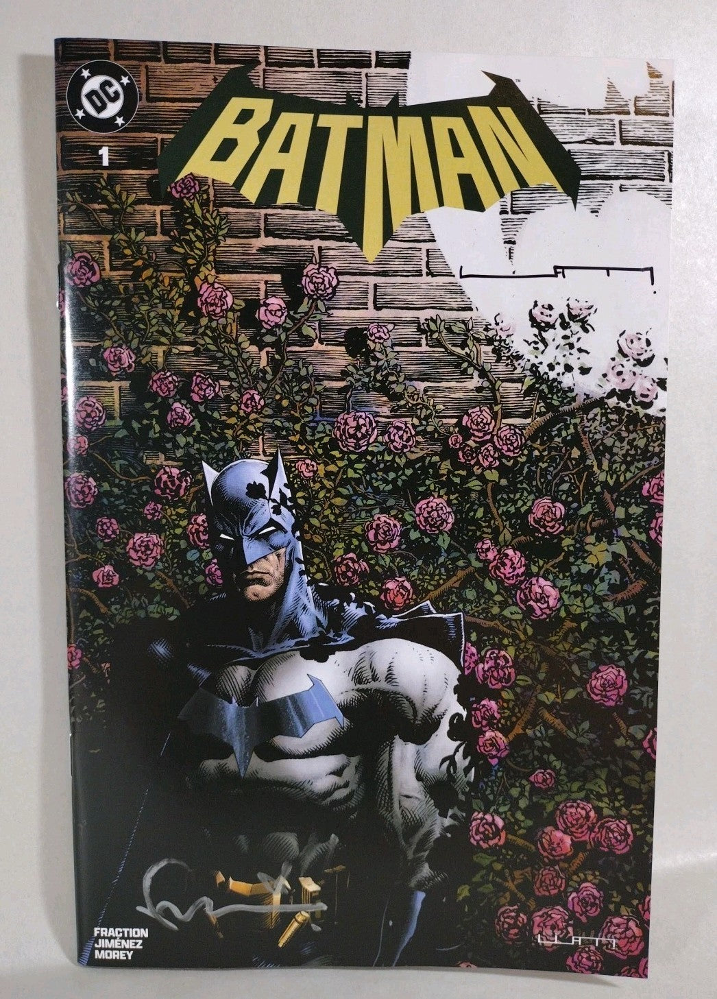 BATMAN 1 (2025) RCCC DC ComicsPro Exclusive Variant Cover Signed Sharp Fraction