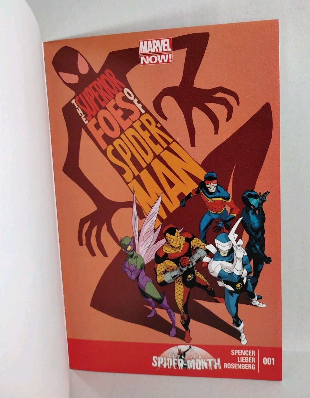 Superior Foes of Spider-Man 1 Marvel Sketch Variant Comic W Original DCastr Art 