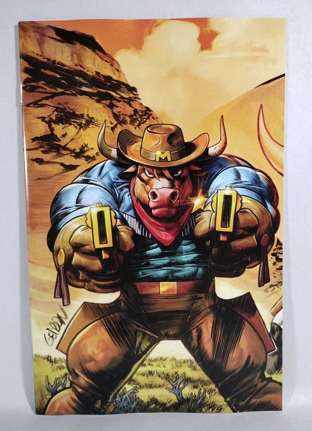 Wild West CowBoys Of Moo Mesa #1 (2025) Cvr G 1:10 Juan Gedeon Virgin Variant NM