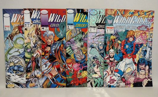 Wildcats (1992) Image Comic Lot Set #1 2 3 4 5 6 Jim Lee Killer Instinct VF-NM