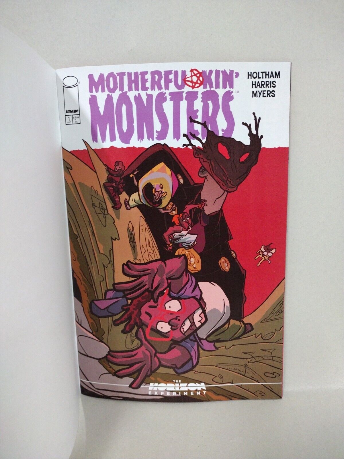 Mother Fu*kin Monsters #1 Image Comic Sketch Variant W Original DCastr Art